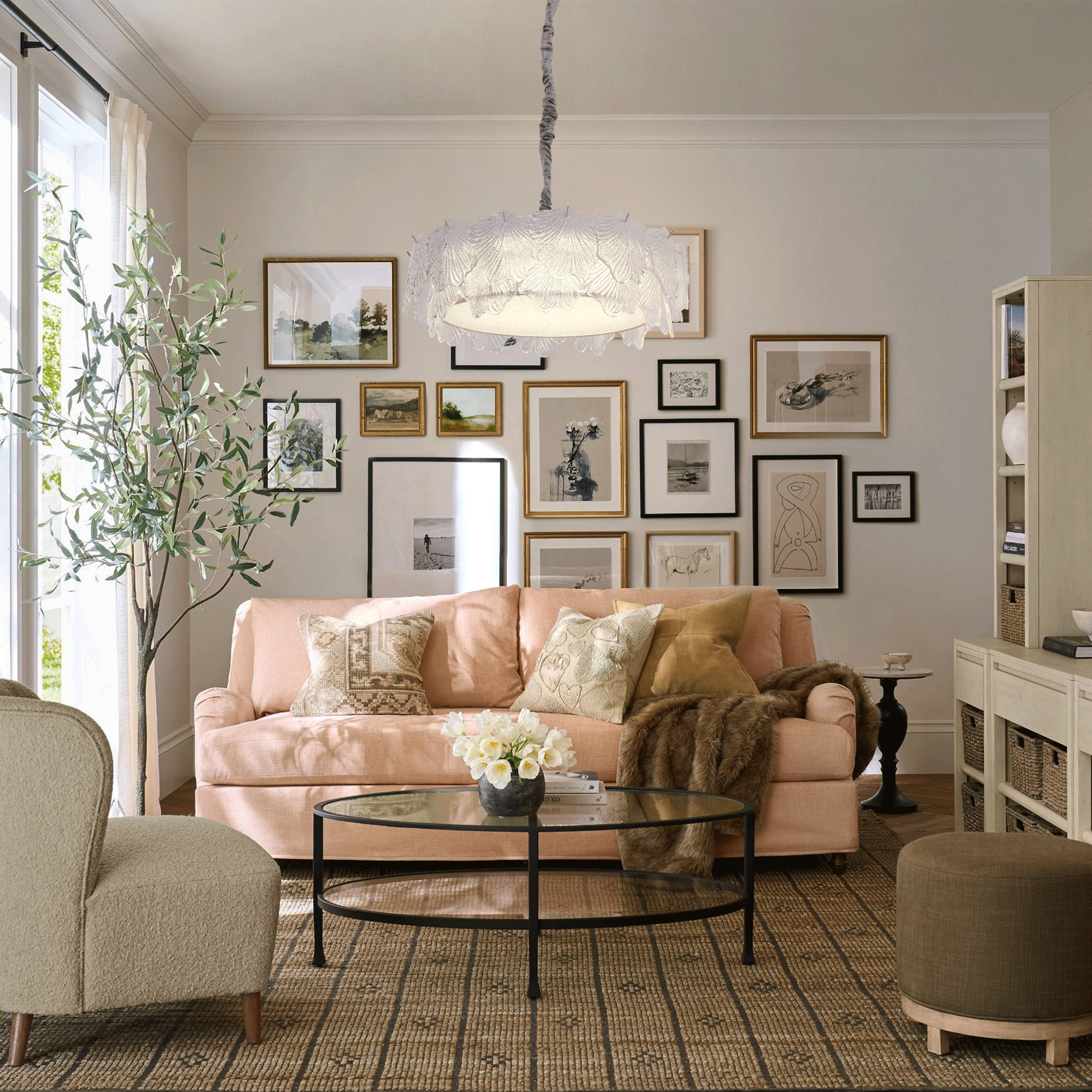 arvia-modern-vintage-leaf-glass-pendant-light-with-metal-frame-for-living-room