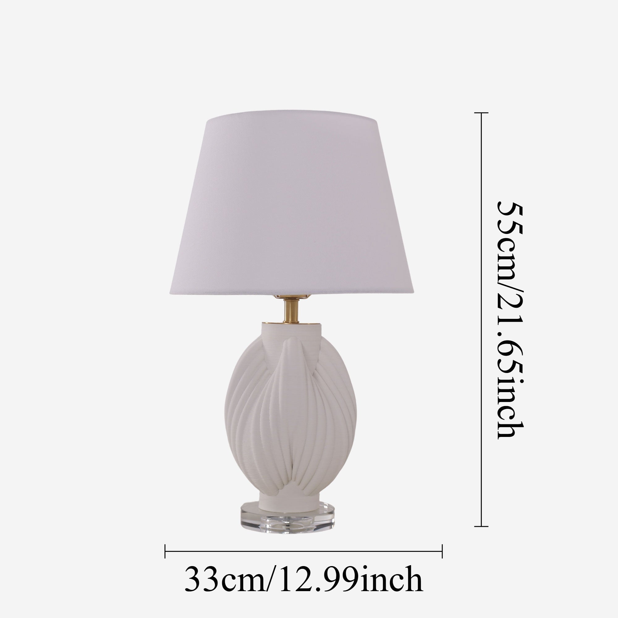 3d-pure-white-pod-threaded-ceramic-table-lamp-with-fabric-shade