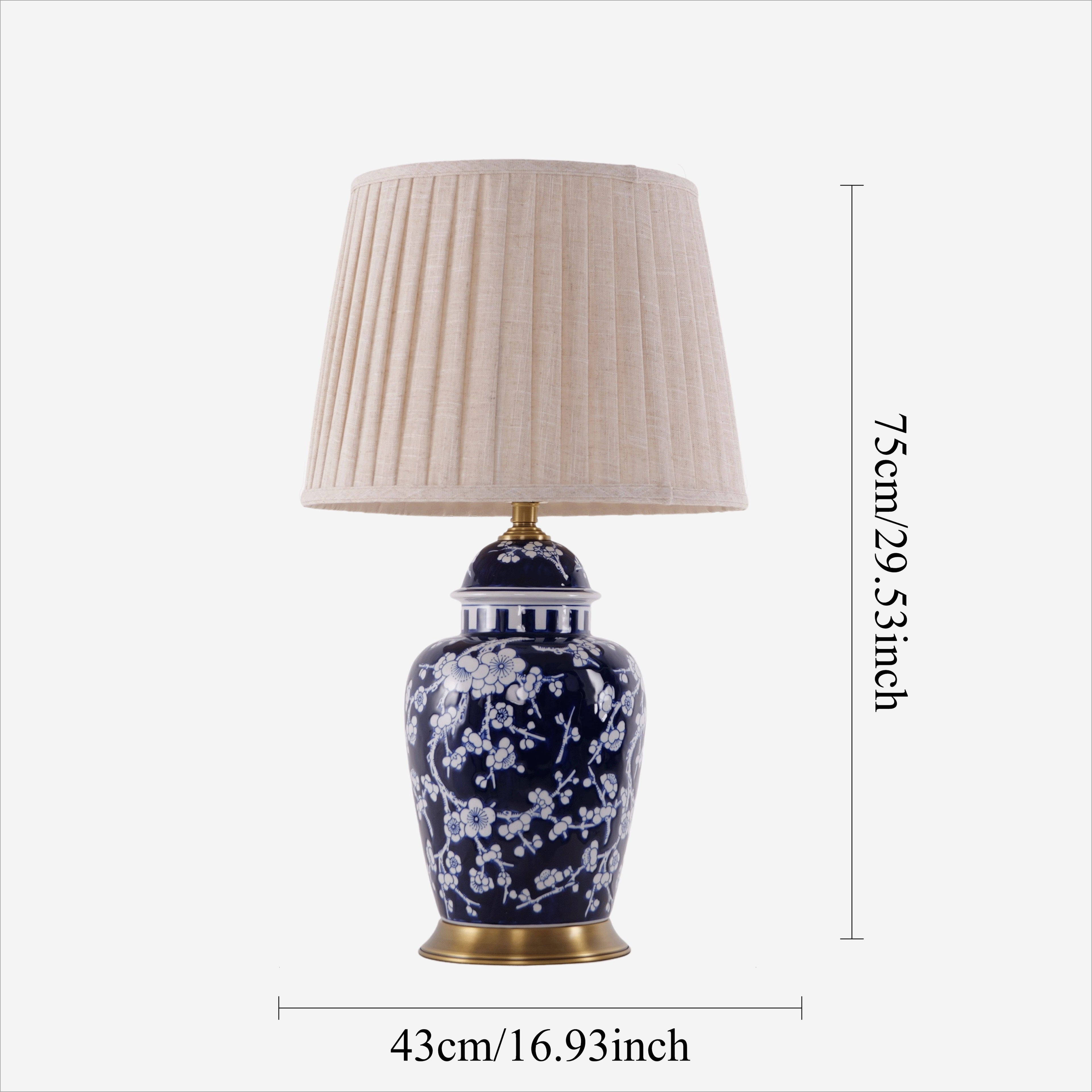 vintage-floral-ceramic-table-lamp-with-brass-base-and-fabric-shade