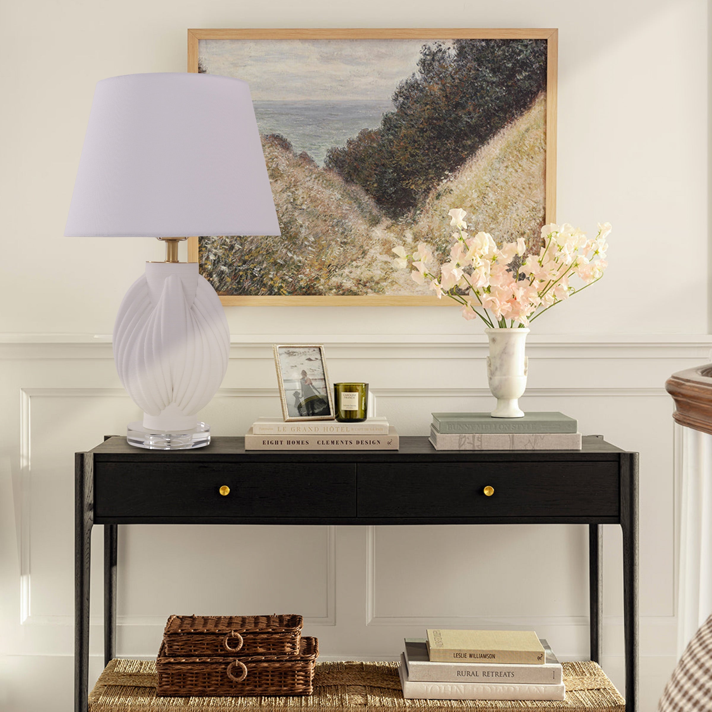 3d-pure-white-pod-threaded-ceramic-table-lamp-with-fabric-shade