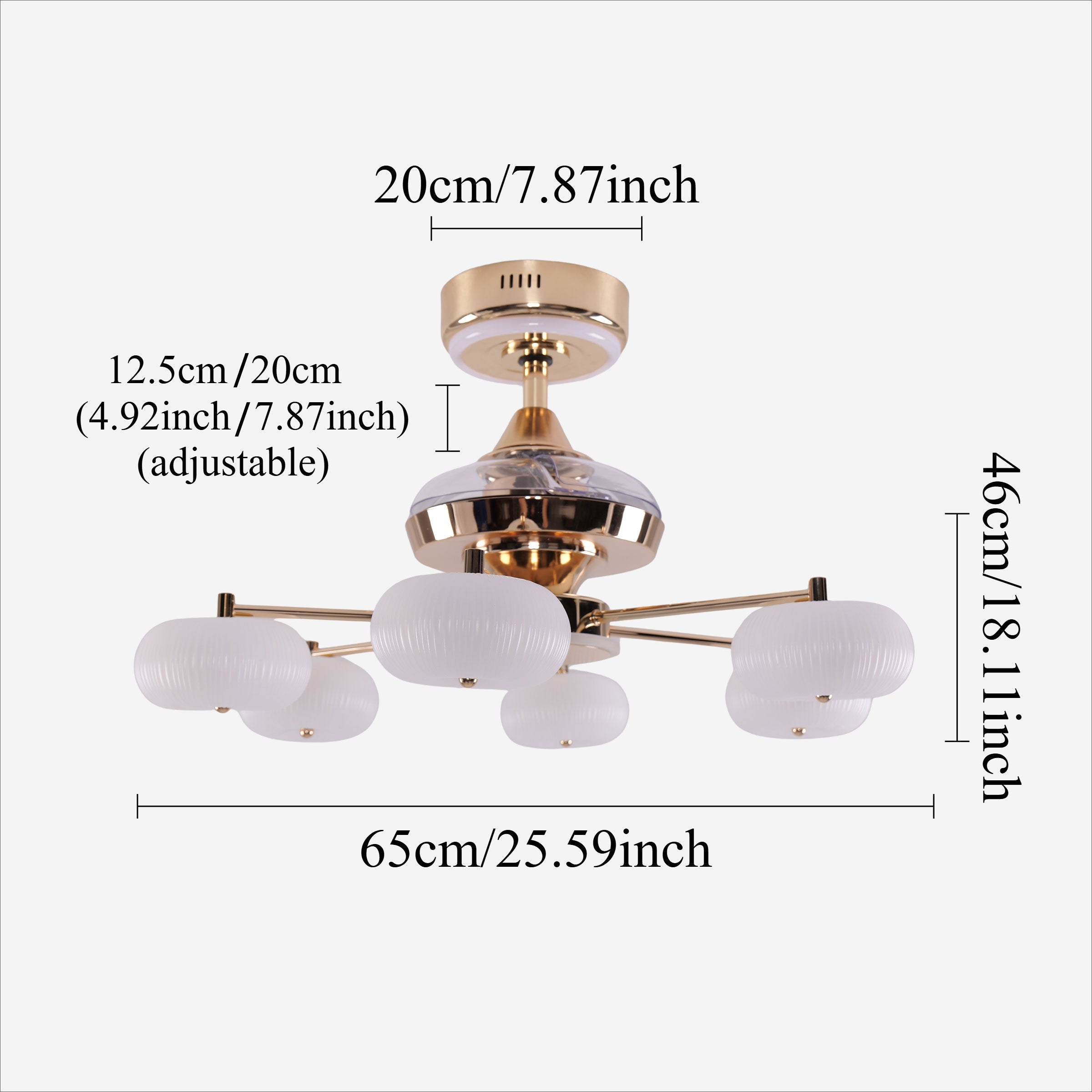 quiet-copper-acrylic-ceiling-fan-light-with-6-speed-control-and-remote-timer