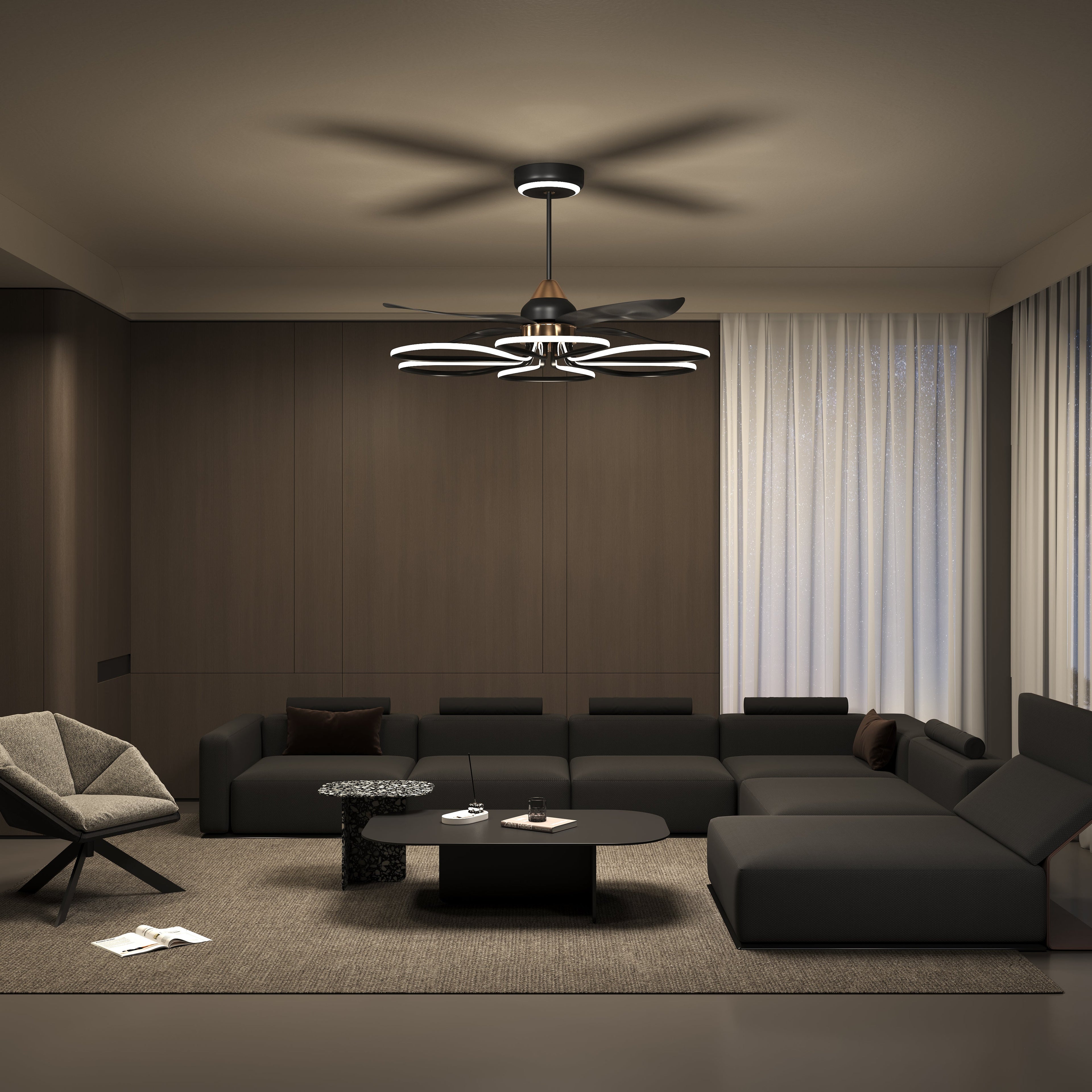 contemporary-aluminum-black-ceiling-fan-with-light-6-speed-control-stepless-dimming